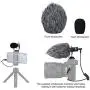 Ultracompact Cell Phone Video Microphone, Camera Video Mic for iPhone, Android Phone, GoPro Hero, DJI Osmo, DSLR, Video Camera on Vlogging/Wedding/Interview/Podcasting/Facebook Live/Run-n-Gun Shoot Ultracompact Cell Phone Video Microphone, Camera Video Mic for iPhone, Android Phone, GoPro Hero, DJI Osmo, DSLR, Video Camera on Vlogging/Wedding/Interview/Podcasting/Facebook Live/Run-n-Gun Shoot
