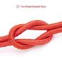 iPhone Charger Cord,3 Pack 10 ft Lightning Cable & Data Sync Fast 10 Foot Nylon Braided Cord Compatible with iPhone Xs max/xr/x/8/8 Plus/7/7plus/6/6s Plus/5s/5,iPad(red)