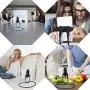 B-Land Cell Phone Holder, Tablet Holder iPad Stand Universal Phone Stand, Lazy Bracket, DIY Free Rotating Gooseneck Mounts with Multiple Function