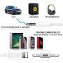 [Apple MFi Certified] iPhone AUX Cord for Car Stereo, Lightning to 3.5mm Audio Cable Compatible for iPhone 11/11 Pro/XS/XR/X 8 7 6/iPad, iPod to Speaker, Home Stereo, Headphone, Support iOS 13 (White)