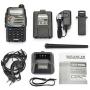 Baofeng UV5RA Ham Two Way Radio 136-174/400-480 MHz Dual-Band Transceiver (Black)