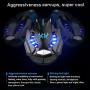 CIGOO G9000 3.5mm Gaming Headphone Stereo Game Headset Noise Cancellation Earphone with Mic LED Light Volume Control for PS4 Laptop Tablet Mobile Phones