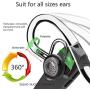 AJAHBGSMXD Wireless in-Ear Headphones Car Business General Mobile Phone Stereo Mini Bluetooth Headset