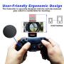 Wireless Game Controller for Android , Maegoo Wireless Bluetooth Mobile Game Controller Gamepad Joystick with Retractable Bracket Compatible for Android Phone/Tablet