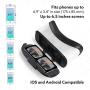 Virtual Reality Goggles for iPhone & Android Phones | 3D Virtual Glasses | AR/VR Headset Perfect Work with Max Size Smartphones | Eye-Safe Adjustable HD Quality Lenses (Premium)