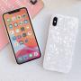 J.west iPhone Xs Case, iPhone X Case, Cute Phone Case Girls Women Glitter Pretty Design Sparkle Translucent Clear Bumper Shockproof TPU Shell Soft Silicone Back Cover Case for iPhone Xs/X 5.8" White