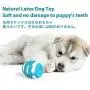 Dog Squeaky Toy, 6 PCS Latex Bouncy Egg Balls with Squeaker for Puppy Small Pet Dogs, Soft Rubber Sound Toys for Interactive Fetch Play