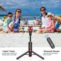 Miracase Gimbal Stabilizer for Smartphone,Auto Balance, Reduce Shaking,1-Axis Handheld Pan-tilt Tripod with Built-in Bluetooth Remote for iPhone 11/11 Pro/X/Xr/6s,Samsung S10+/S10/S9/S8