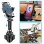 Lorima Wireless Car Charger,2-in-1 Cup Holder Phone Mount Charger Auto-Clamping Air Vent Phone Holder Compatible with iPhone 11/11Pro/11Pro Max/Xs Max/XS/XR/X/8/8+, Samsung S10/S10+/S9/S9+/S8/S8+
