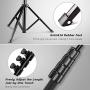 UBeesize 54-inch Selfie Stick Tripod, Detachable and Extendable Phone Tripod for Cell Phone, Compatible with iPhone and Android Phone, Includes Wireless Remote, Cell Phone Holder and Gopro Adapter