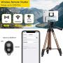 PEYOU Compatible for Ipad iPhone Tripod, 50 Inch Extendable Lightweight Aluminum Smartphone Camera Tablet Tripod Stand for Video + Wireless Remote + 2 in 1 Phone/Tablet Tripod Mount Holder