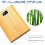Power Bank,VINSIC 12000mAh Power Bank, 5V 4A 3 USB Ports with Smart USB Bamboo External Mobile Battery Charger Pack for iPhone, iPad, Samsung Devices, Cell Phones, Tablet PCs.