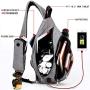 KAKA Sling Bag,Crossbody Backpack Shoulder Bag Travel With USB Charging Port