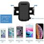 Emoly (New) Car Phone Mount, Dashboard & Windshield Cell Phone Holder Stand with One-Touch Design 360° Rotation for iPhone, Galaxy, Google Nexus, LG, Huawei and More