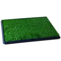 Artificial Grass Bathroom Mat for Puppies and Small Pets- Portable Potty Trainer for Indoor and Outdoor Use