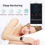 LIGE Smart Watch with Heart Rate Monitor Blood Pressure Sleep Monitor Smart Bracelet IP68 Waterproof Step Tracker Calorie Counter Fitness Tracker Watch Diamond Gold Mesh for Men Ladies