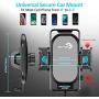Car Cell Phone Holder Dashboard - BEYYON 2 in 1 Dash Windshield Air Vent Car Phone Mount for iPhone 11 Pro Xs Max XR X 8 7 6s Plus SE, Galaxy S10 5G S10+ S10e S9, Note 10, LG G8, Pixel, HTC