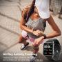 KOSPET Smart Watch for Android and iOS Phone, 1.4" Fitness Tracker with 31 Sports Modes, Mens Smartwatch with Sleep Monitor and Step Tracker, Activity Tracker with Heart Rate Monitor for Women, Blue