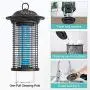 Sahara Sailor Bug Zapper for Outdoor and Indoor, 4000V Electric Weaherproof Pest Control Mosquito Zappers Killer Trap, Electronic Fly Insect Trap for Home, Garden, Backyard, Patio Sahara Sailor Bug Zapper for Outdoor and Indoor, 4000V Electric Weaherproof Pest Control Mosquito Zappers Killer Trap, Electronic Fly Insect Trap for Home, Garden, Backyard, Patio