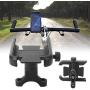Enrilior Universal Motorcycle Bike Bicycle Cycling Mobile Phone Handlebar Holder Mount Bracket(Black)