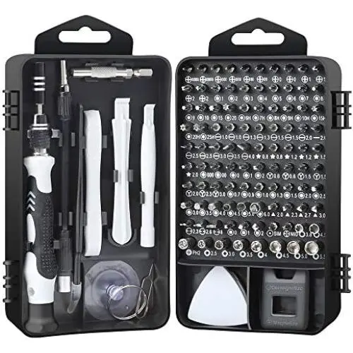 Precision Screwdriver Set, Lifegoo 117 in 1 Magnetic Repair Tool Kit for iPhone Series/Mac/iPad/Tablet/Laptop/Xbox Series/PS3/PS4/Nintendo Switch/Eyeglasses/Watch/Cellphone/PC/Camera/Electronic Precision Screwdriver Set, Lifegoo 117 in 1 Magnetic Repair Tool Kit for iPhone Series/Mac/iPad/Tablet/Laptop/Xbox Series/PS3/PS4/Nintendo Switch/Eyeglasses/Watch/Cellphone/PC/Camera/Electronic