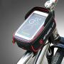 ZCP-1 GORGEOU Bicycle Phone Bag, Waterproof Universal Bicycle Frame Bag Mobile Phone Holder for Any Mobile Phone, 6 inches