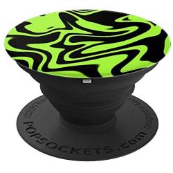 Lime Green and Black - Boys Series PopSockets Grip and Stand for Phones and Tablets