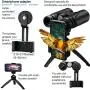 UNEGROUP Binoculars for Adults, 10x42 HD Low Light Night Vision Compact Binocular, Waterproof Lightweight Binocular Prism FMC BAK4 for Outdoor Birdwatching Sports Games with Smartphone Adapter Tripod UNEGROUP Binoculars for Adults, 10x42 HD Low Light Night Vision Compact Binocular, Waterproof Lightweight Binocular Prism FMC BAK4 for Outdoor Birdwatching Sports Games with Smartphone Adapter Tripod