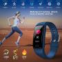 Airbinifit Fitness Tracker for Women Men,Colorful Screen Activity Tracker Smart Watch with Heart Rate Monitor,Waterproof Pedometer Watch, Sleep Monitor, Stopwatch,Step Counter【2020 Version】