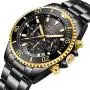 Mens Watches Chronograph Stainless Steel Waterproof Date Analog Quartz Fashion Business Wrist Watches for Men Mens Watches Chronograph Stainless Steel Waterproof Date Analog Quartz Fashion Business Wrist Watches for Men