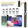 Selfie Stick, BAVNCO Compact Extendable Bluetooth Selfie Stick Tripod Stand with Detachable Wireless Remote for iPhone 11 MAX XR X 8 7 6S Plus/Samsung Galaxy S10 S9 S8 Plus Note 10 8/ LG More Android
