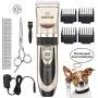 oneisall Dog Shaver Clippers Low Noise Rechargeable Cordless Electric Quiet Hair Clippers Set for Dogs Cats Pets