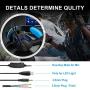Stereo Gaming Headset for PS4 Xbox One PC Controller Nintendo Switch Games 3.5mm equipment, PHOINIKAS H3 Noise Cancelling Headphones, 7.1 Surround Sound, Over Ear Headphones with Mic, LED Light (Blue)