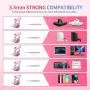 SOMIC G951s Pink Stereo Gaming Headset and Pink Headphone Stand for PS4, Xbox One, PC, Mobile Phone, 3.5MM SOMIC G951s Pink Stereo Gaming Headset and Pink Headphone Stand for PS4, Xbox One, PC, Mobile Phone, 3.5MM