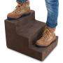 USA Made Pet Steps/Stairs with CertiPUR-US Certified Foam for Dogs & Cats by Best Pet Supplies