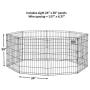MidWest Homes for Pets Folding Metal Exercise Pen/Pet Playpen