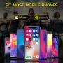 PRUGNA Mobile Game Trigger, Rapid Fire and Aim Button for PUBG/Fortnitee/Call of Duty, Smart Phone Gaming Controller Button for Android/iOS [Including Phone Ring Holder]
