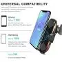 Wireless Charger Car Touch Sensing Automatic Retractable Clip Fast Charging Compatible for iPhone Xs Max/XR/X/8/8Plus Samsung S9/S8/Note 8 Wireless Charger Car Touch Sensing Automatic Retractable Clip Fast Charging Compatible for iPhone Xs Max/XR/X/8/8Plus Samsung S9/S8/Note 8