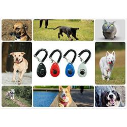 EcoCity 4-Pack Dog Training Clicker with Wrist Strap