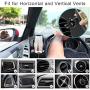 Wireless Car Charger Auto-Clamping Car Mount Air Vent Phone Holder & QC3.0 Car Charger 10W/7.5W/5W Compatible Galaxy S10/S10+/S9,Charging for iPhone 11/11 Pro/11 Pro Max/XSMax/XS/XR/X/8P