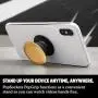 PopSockets PopGrip - Expanding Stand and Grip with Swappable Top - Metallic Diamond Medallion Gold