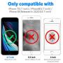 Mkeke Compatible with iPhone SE 2020 Case, iPhone 8 Case, iPhone 7 Case Clear Cases for iPhone SE 2nd Generation, iPhone 8 and iPhone 7