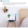 Cell Phone Signal Booster for Home and Office - Dual Band 700MHz Cellular Repeater for AT&T, Verizon and T-Mobile 4G LTE - Enhance Your Indoor Data and Voice Over LTE (Band 12/17/13)