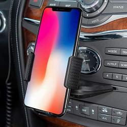 CD Slot Phone Holder, Amoner Car Phone Mount Universal CD Phone Mount Phone Holder for Car Compatible with iPhone 11/11Pro/Xs MAX/XR/XS/X/8/8Plus, Galaxy S10/S10+/S10e/S9/S9+/N9/S12, Google