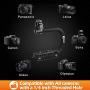 Zeadio Triple Hot-Shoe Handheld Stabilizer with Smartphone Video Rig for Canon Nikon Sony Panasonic Pentax Olympus DSLR Camera Camcorder and Phones