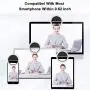 Selfie Ring Light, Rechargeable Clip on Selfie Fill Light with 36 LED Light, 3-Level Adjustable Brightness Compatible for iPhone, iPad, Android, Tablet, Laptop, Camera Video (Black) Selfie Ring Light, Rechargeable Clip on Selfie Fill Light with 36 LED Light, 3-Level Adjustable Brightness Compatible for iPhone, iPad, Android, Tablet, Laptop, Camera Video (Black)