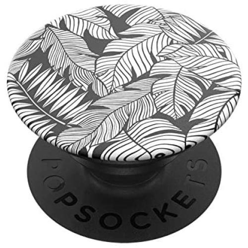 PopSockets: PopGrip with Swappable Top for Phones and Tablets - Mono Jungle