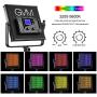 GVM RGB Video Lights with APP Control, 50W Full Color Studio Video Lighting Kit, Led Video Lights for YouTube Photography Lighting, 3 Packs Led Light Panel, Aluminum Alloy Shell, 3200K-5600K