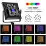 GVM RGB Video Lights with APP Control, 50W Full Color Studio Video Lighting Kit, Led Video Lights for YouTube Photography Lighting, 3 Packs Led Light Panel, Aluminum Alloy Shell, 3200K-5600K