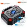 TWING Tire Inflator 12V 150PSI Digital Air Compressor Pump  Auto Car Tire Pump with Pressure Gauge LED Light, Long Cable and Auto Shut Off Compatible with Car,Bicycle and Other Inflatables (Red)